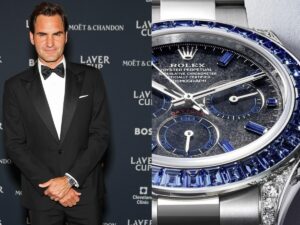 Roger Federer Tampil Elegan dengan Rolex Daytona Blue Sapphire $1,5 Juta di Laver Cup