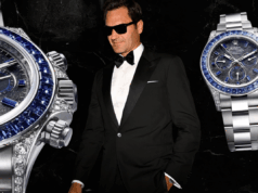 Roger Federer Tampil Elegan dengan Rolex Daytona Blue Sapphire $1,5 Juta di Laver Cup