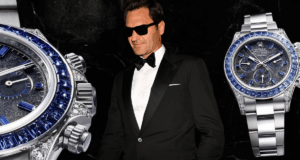 Roger Federer Tampil Elegan dengan Rolex Daytona Blue Sapphire $1,5 Juta di Laver Cup