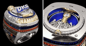 Cincin Juara NBA Oklahoma City Thunder, Desain, Makna, dan Nilai di Baliknya