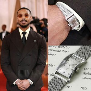 Michael B. Jordan Tampil Mewah dengan Patek Philippe “Hour Glass” di Golden Globes 2026