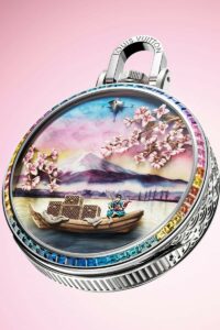 Louis Vuitton Escale au Mont Fuji Pocket Watch, Mahakarya Horologi dengan Sentuhan Jepang