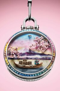 Louis Vuitton Escale au Mont Fuji Pocket Watch, Mahakarya Horologi dengan Sentuhan Jepang